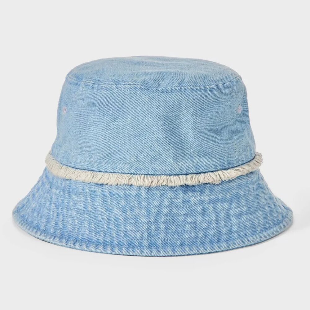 Universal Thread Light Blue Denim Bucket Hat